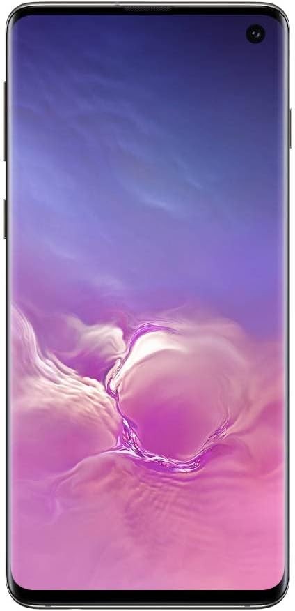 SAM Galaxy S10 Smartphone SM G973F, 4G, International Version (No US Warranty), 128GB 8GB RAM, Prism Black - Unlocked