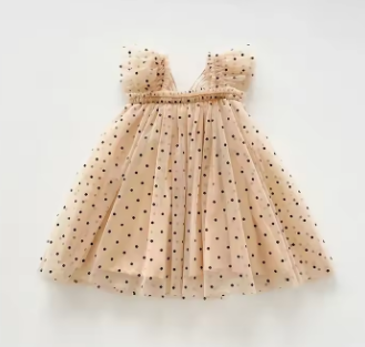 Toddler Baby Girls Princess Dress Rainbow Tulle Tutu Vestidos Infant Summer Sweet Strap Dress 1-5Yrs Kids Birthday Party Clothes