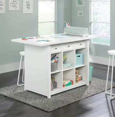 Craft Pro Series Work Table/Pantry cabinets, L: 60.00" X W: 30.00" X H: 35.98