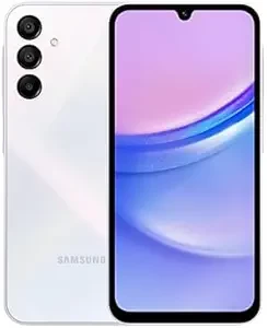 Samsung Galaxy A15 (SM-155M/DSN), 128GB 6GB RAM, Dual SIM, Factory Unlocked GSM, International Version (Wall Charger Bundle) (Light Blue)