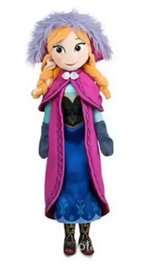 50CM Disney Frozen Snow Queen Elsa Stuffed Doll Princess Anna Elsa Doll Toy Elza Stuffed Plush Girl Toys Halloween Birthday Gift