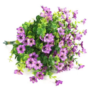 plum blossom fresh flower bush imitation plant fake flower bouquet Garden Bookstore Wedding Cafe Shop Home decor