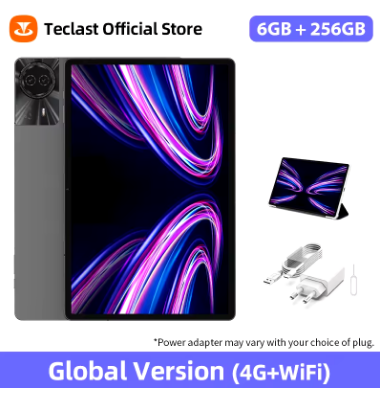 【New】Teclast T50 Plus Android 14 Tablet 11" 2K 90Hz High Refresh 6GB +256GB UNISOC T620 8000mAh Battery 8MP+13MP Camera 4G Tab