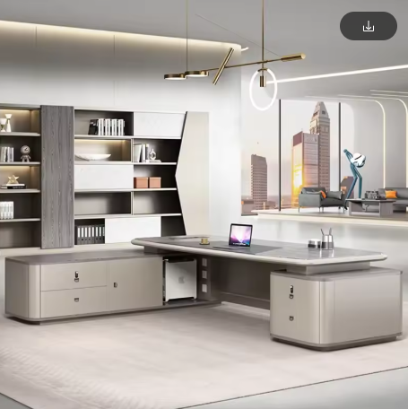 Escritorio De Oficina Bureau L Shaped Office Desk Executive Office Table Work Office Furniture Commercial Boss Desk Schreibtisch