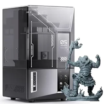 ELEGOO Mars 5 Ultra 9K Resin 3D Printer, 150mm/h High Speed Printing, Smart Automatic Leveling, Intelligent Detection, WiFi-Transfer, Printing Size of 6.04 x 3.06 x 6.49 inch