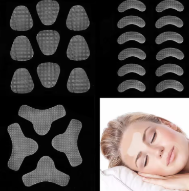 12/24/27pcs Thin Face Stickers EVA Anti-Wrinkle Patches Forehead Lift Tapes Skin Slimming Tape Anti-aging Sticker Skin Care Tool