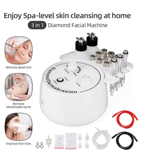 Professional Diamond Microdermabrasion Machine Water Spray Exfoliation Face Peeling Beauty Machine Pore Deep Cleaning Skin Care