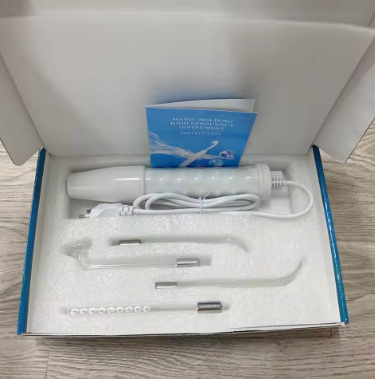 Portable Handheld High Frequency Facial Machine Skin Care for Face/Eyes/Hair/firm & Tighten face Device Machine EU